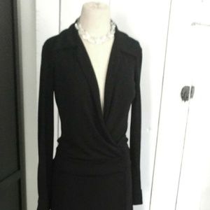 Black Wrap Dress